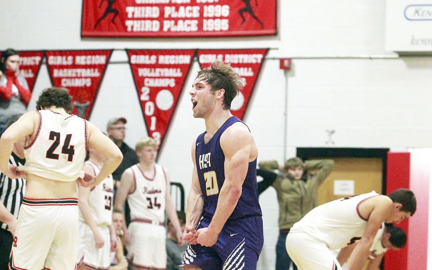 Feb. 28 Boys Basketball Roundup - Brenden Begemanâ€™s game-winning layup lifts Herreid/Selby Area past Lyman 