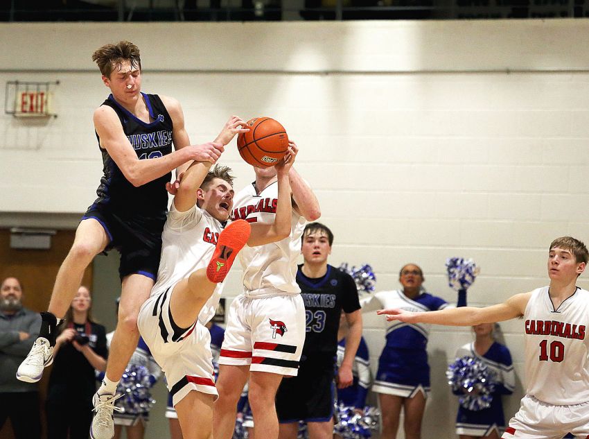 March 1 Boys Basketball Roundup - Dell Rapids St. Mary clips Bridgewater-Emery, advances to SoDak 16 
