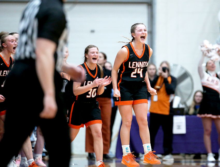 Senior leader Andie Peters helps deliver Lennox’s first state championship since 1988 