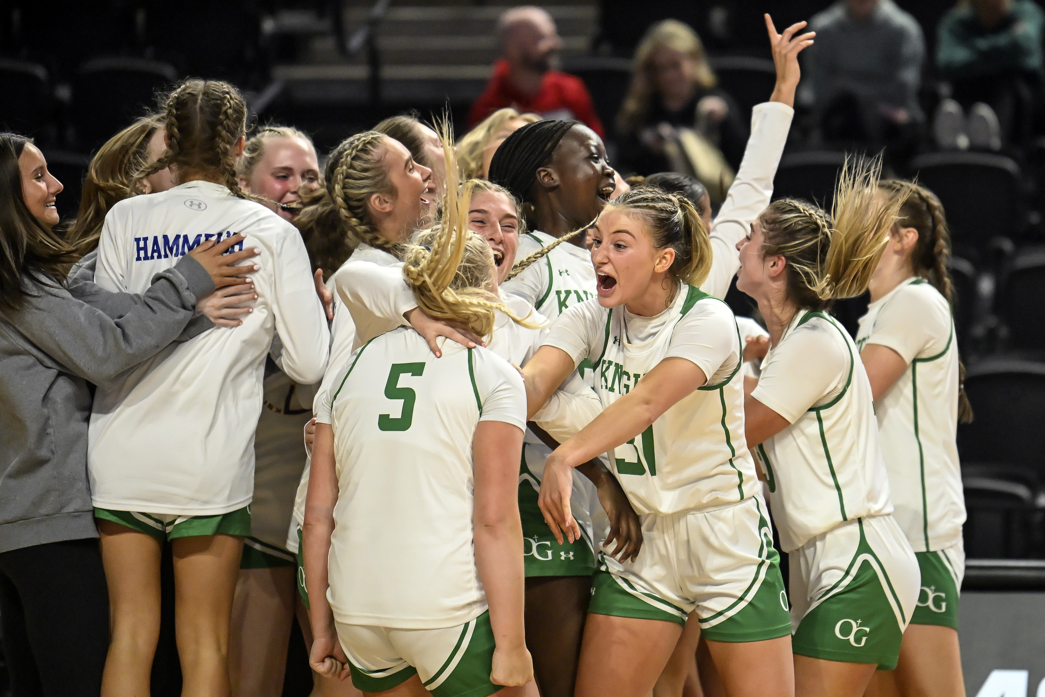 PHOTO GALLERY: State AA girls semis - O'Gorman vs SF Washington