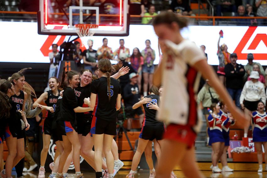 Class B Girls Basketball Roundup - Sanborn Central/Woonsocket rallies past Dell Rapids St. Mary in thriller, advances to state championship 