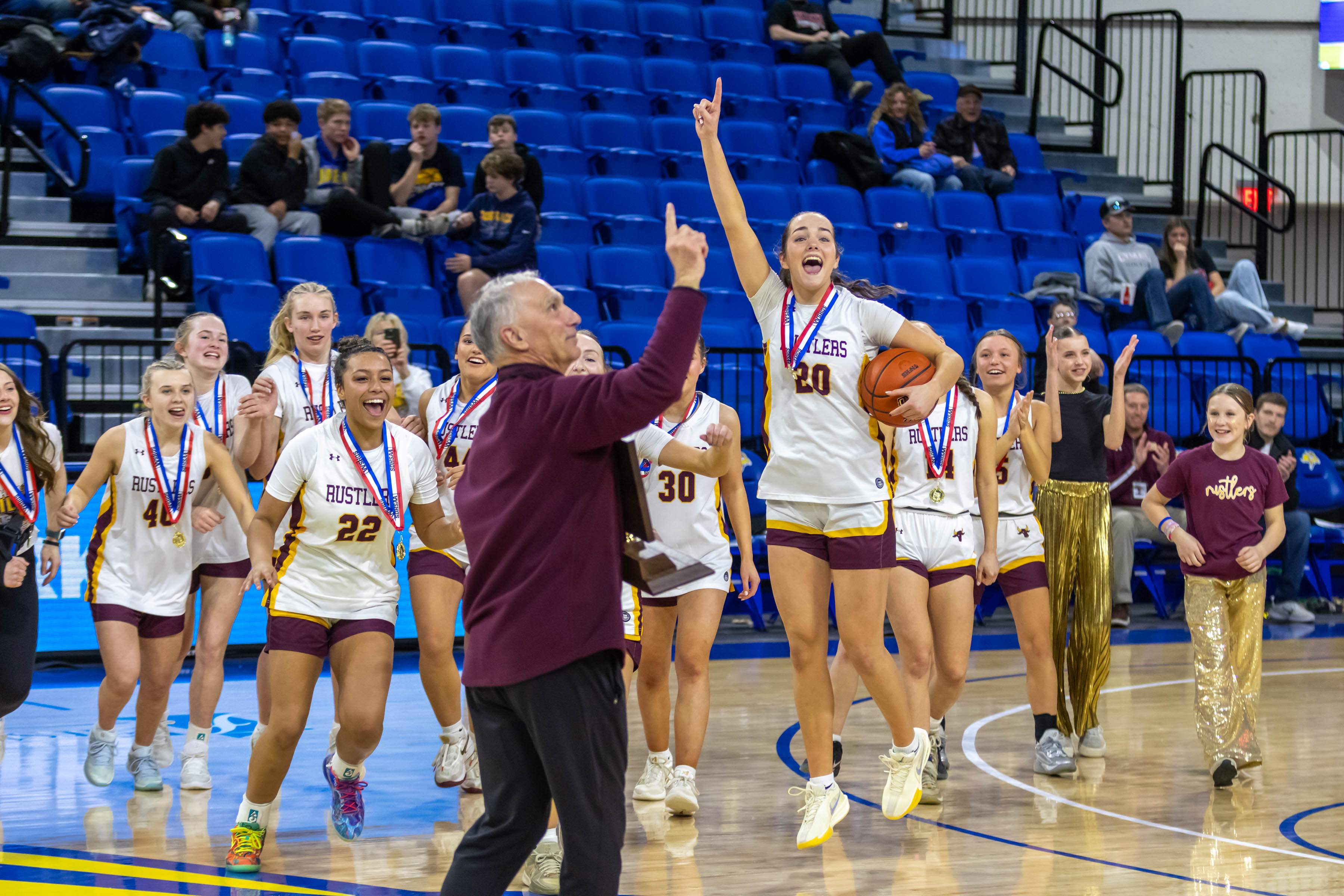 PHOTO GALLERY: Ethan vs Harding County Class B state girls basketball championship game