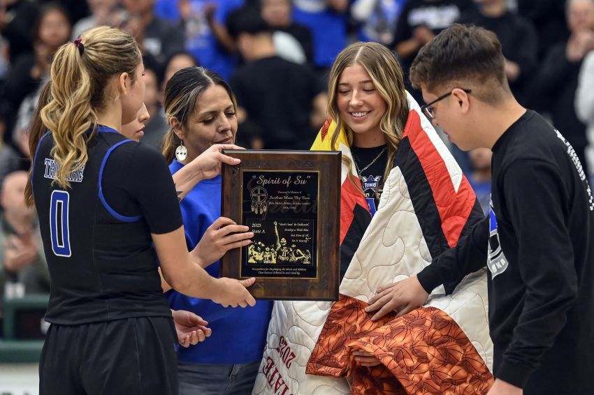 2025 girls basketball Spirit of Su, Spirit of Six and all-tourney recipients