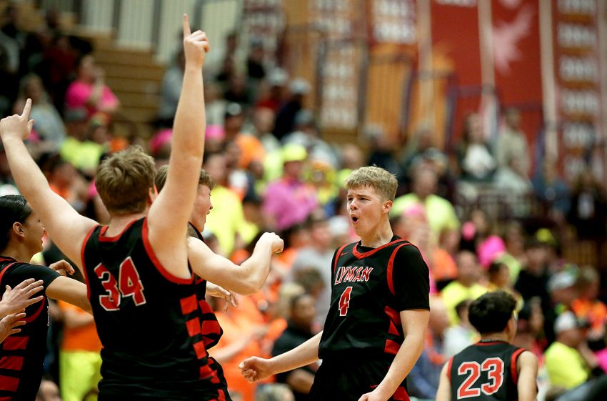 ‘It’s an incredible feeling’ - No. 1 Lyman upsets No. 8 Viborg-Hurley in first round at Class B tourney 