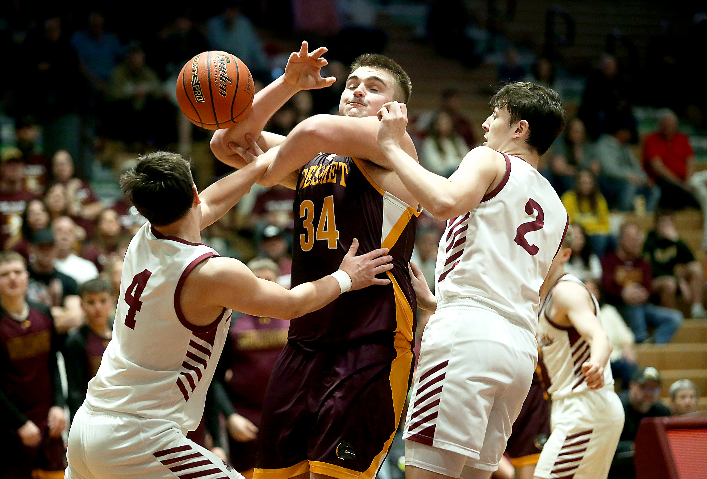 PHOTO GALLERY: Boys State B 5th place - De Smet vs Aberdeen Christian 