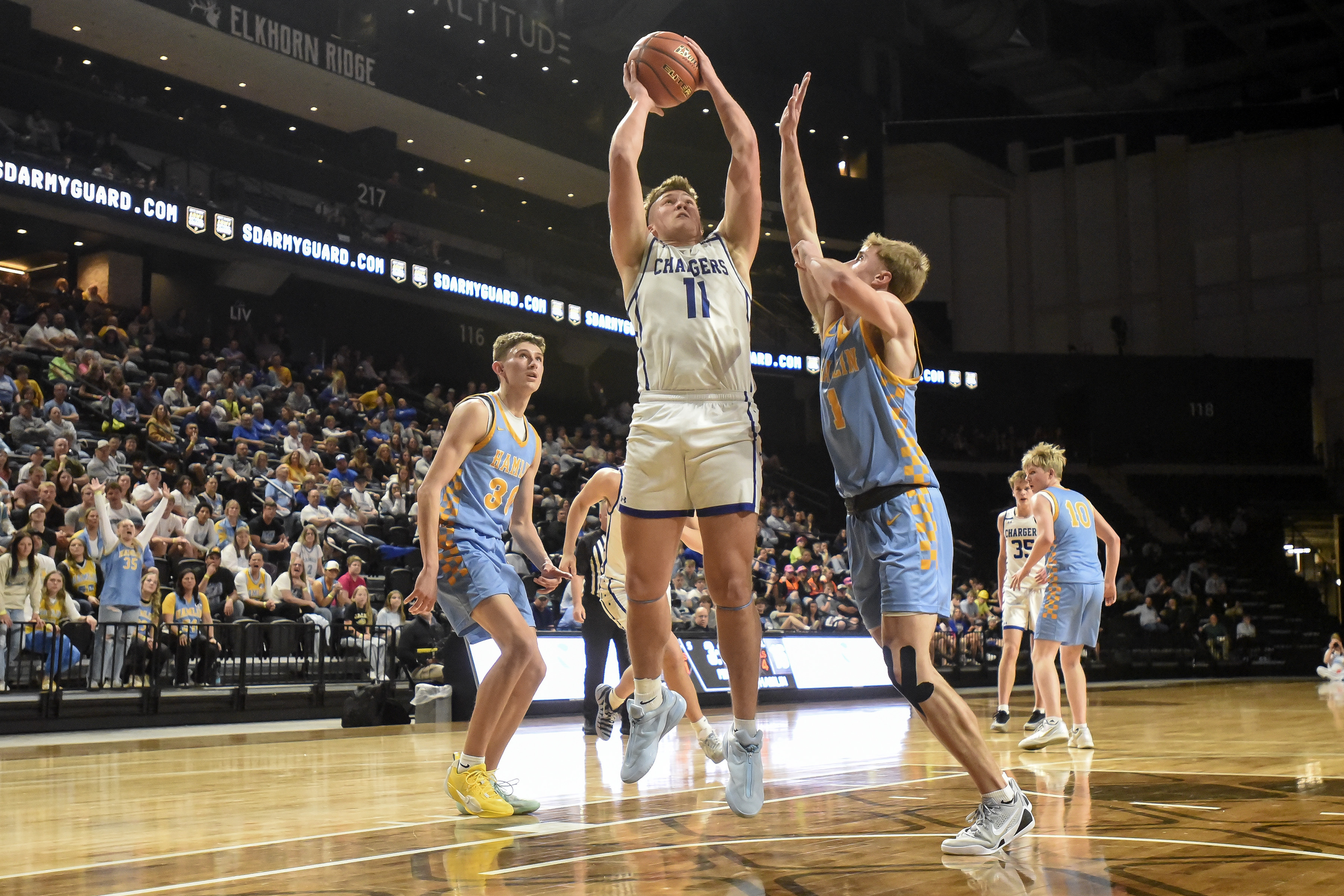 PHOTO GALLERY: State A boys semis - Sioux Falls Christan vs Hamlin