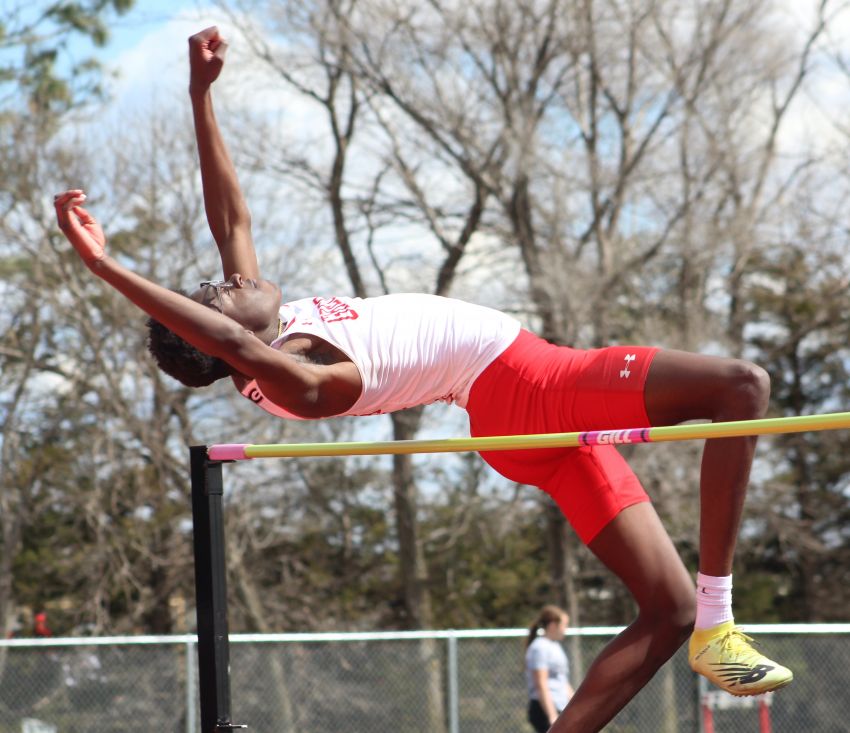 Class B Boys Track and Field Leaders - Gregory's Daniel Mitchell atop high jump standings as state meet looms large