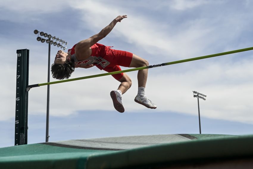 Class AA Boys Track and Field Leaders - Rapid City Central’s Coy Urban breaks 44-year-old school high jump record