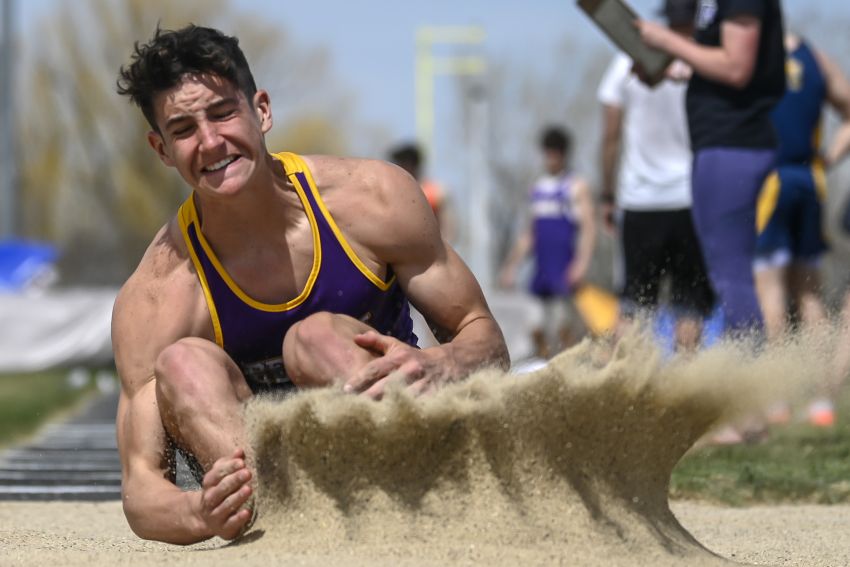 Class B Boys Track and Field Leaders - Bennett County’s Rush O’Neill sits atop three different events