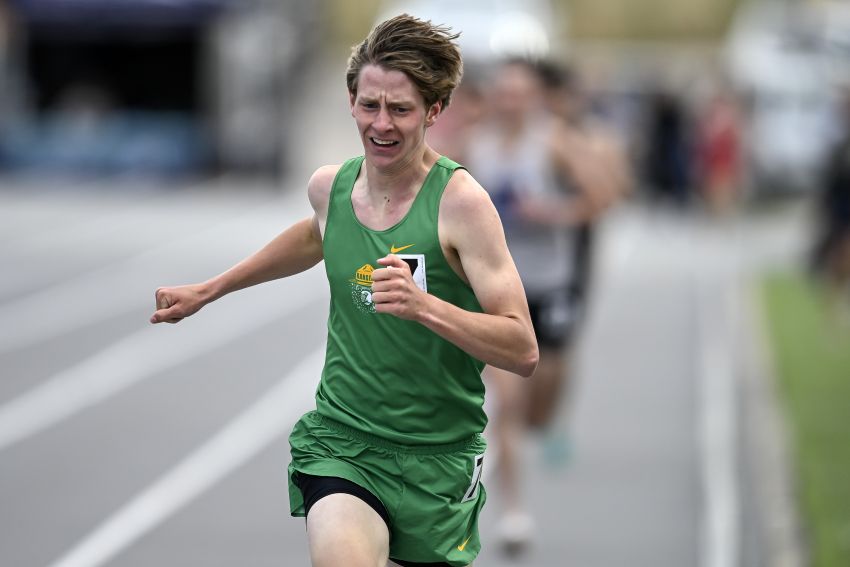 Class A Boys Track and Field Leaders - Hill City’s Tate Grabow sits atop three distance events