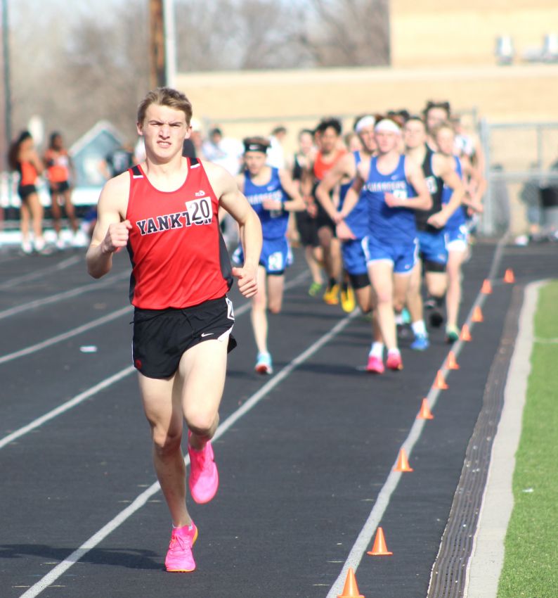 Class AA boys track and field rankings - Yanktonâ€™s Dylan Payer coming on strong in distance events