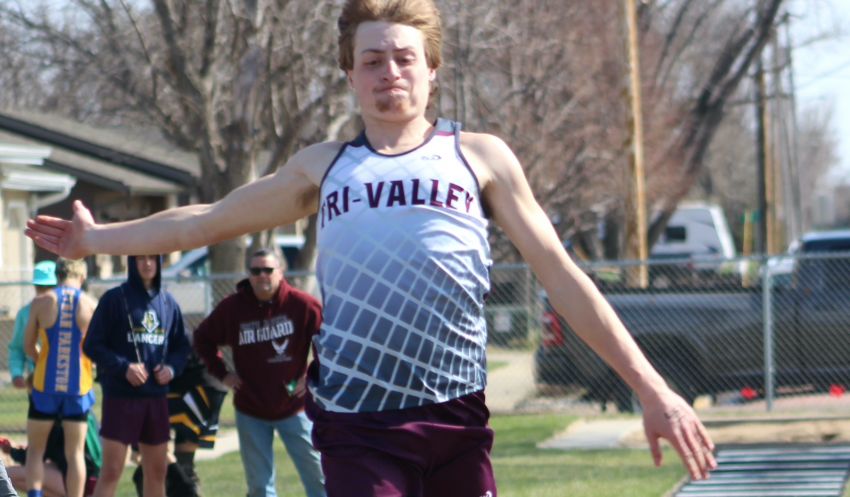Class A boys track and field leaders - Tri-Valley's Dustin Sees posting big marks for the Mustangs