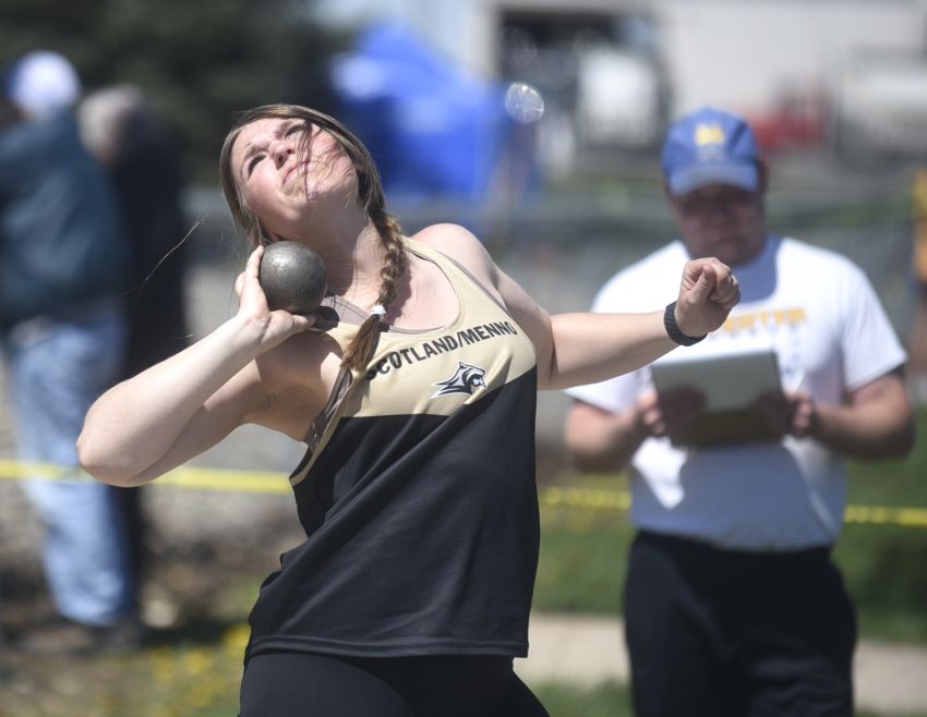 A multi-sport athlete, Scotland/Menno's Trinity Bietz has sights set on another state championship 