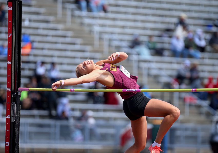 De Smet’s Hazel Luethmers reaching new heights in chase for elusive high jump state title