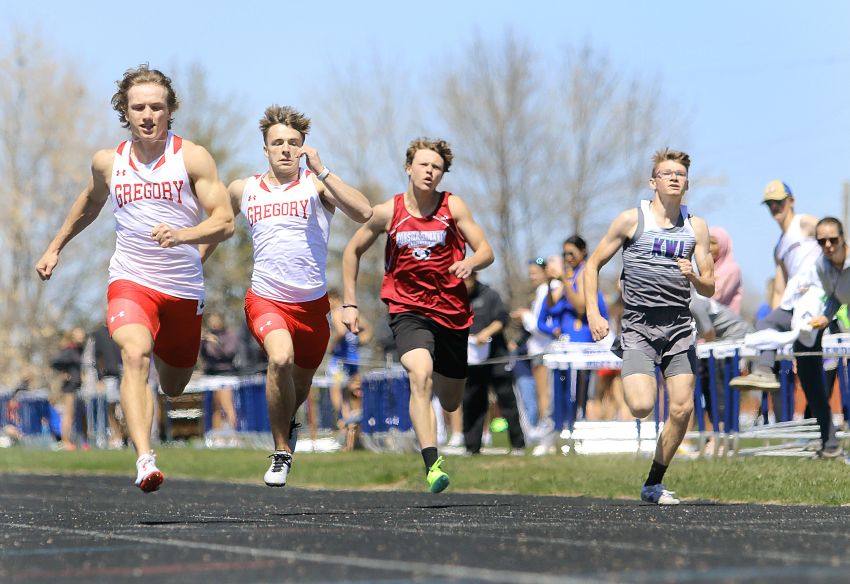 Gregory boys, Burke girls capture Meet of Legends track and field titles 