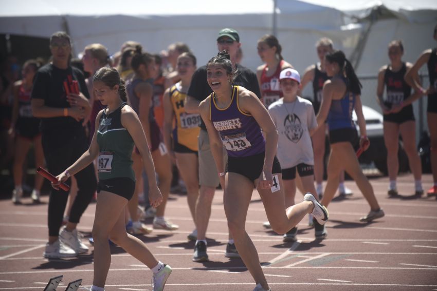 Bennett County girls among record breakers at Howard Wood Dakota Relays 