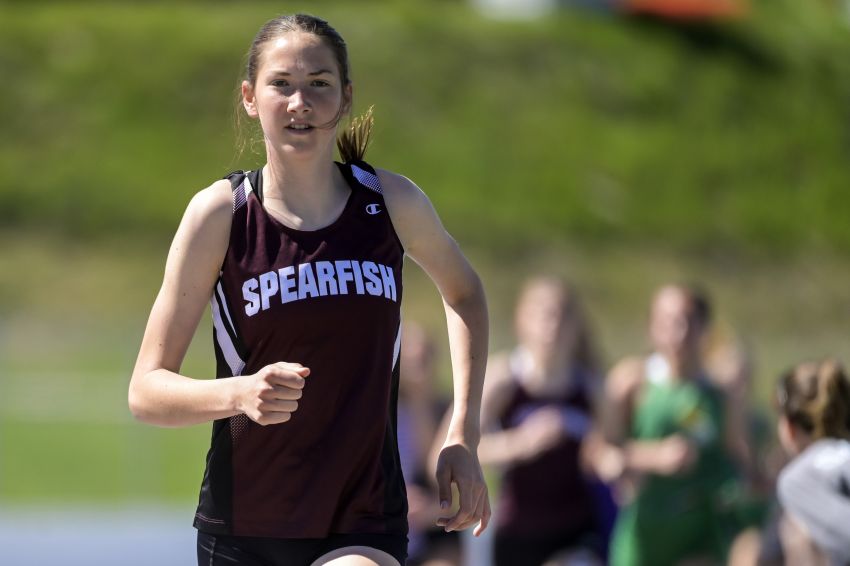Class AA Girls Track and Field Leaders - Spearfish's Peyton VanDeest among top Class AA distance runners 