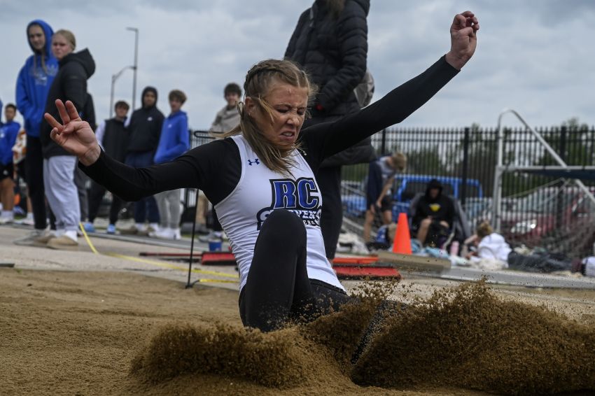 RC Stevens' Ava Holzwarth finding her mark at the right time, now sitting 3rd all-time in girls' long jump