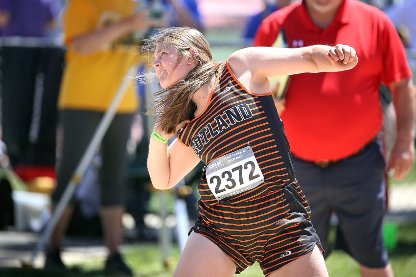 Scotland's Trinity Bietz claims second straight Class B shot put title 