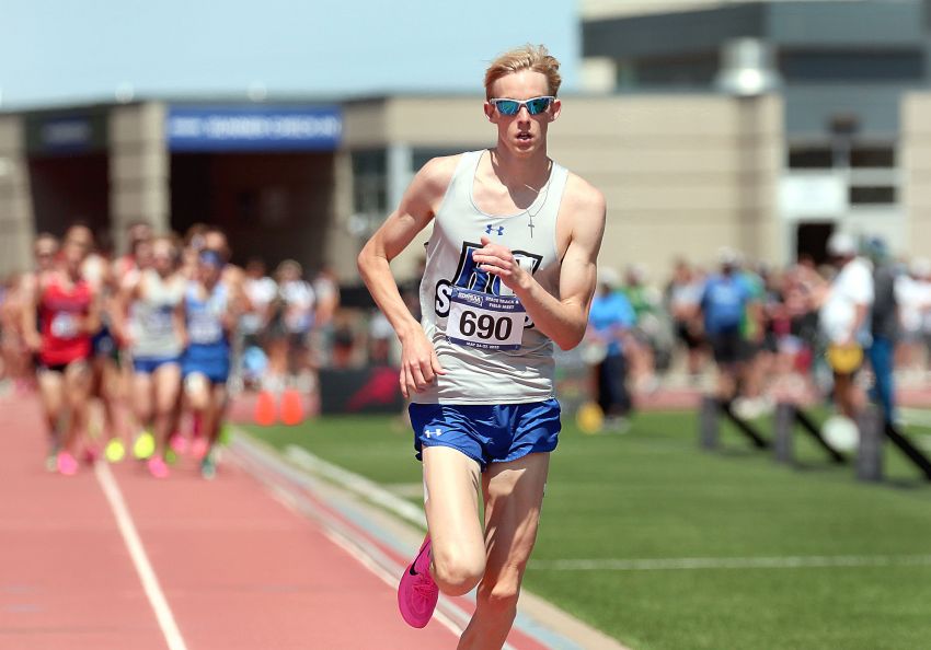 Simeon Birnbaum competes in 1,500-meter run at U.S. Track and Field championships