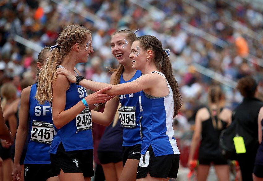 Sioux Falls Christian girls and boys lead Class A standings after Day 1 of state track