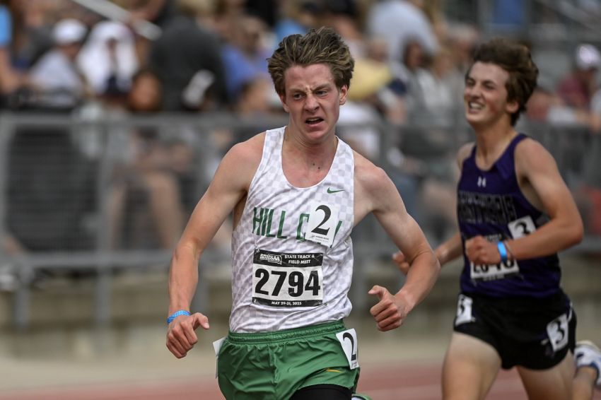 Hill City's Grabow claims gold and silver in Class A 3,200, 800 after helping Rangers set new spring medley meet record