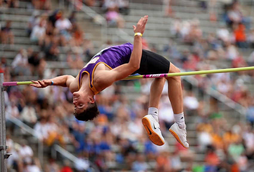 Bennett County's Rush O'Neill wins Class B boys high jump title
