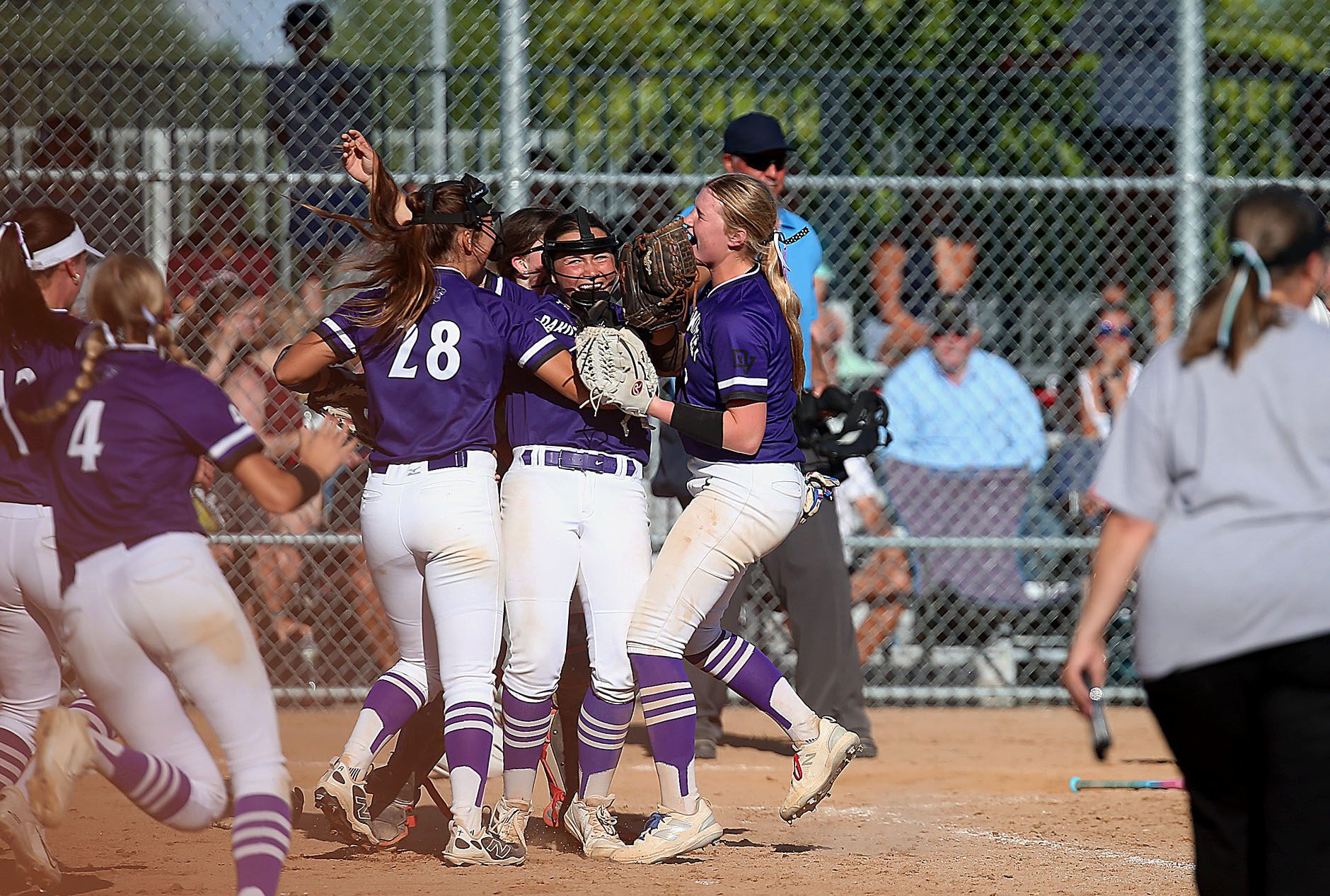 PHOTO GALLERY: State A Softball semifinal  - Tri Valley vs Dakota Valley 