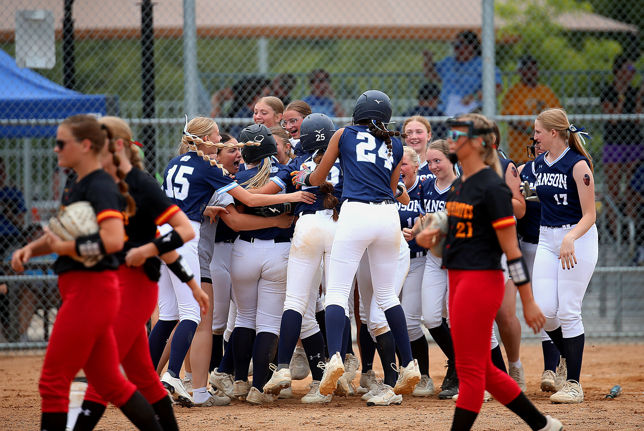 PHOTO GALLERY: State B Softball - Avon vs Hanson 