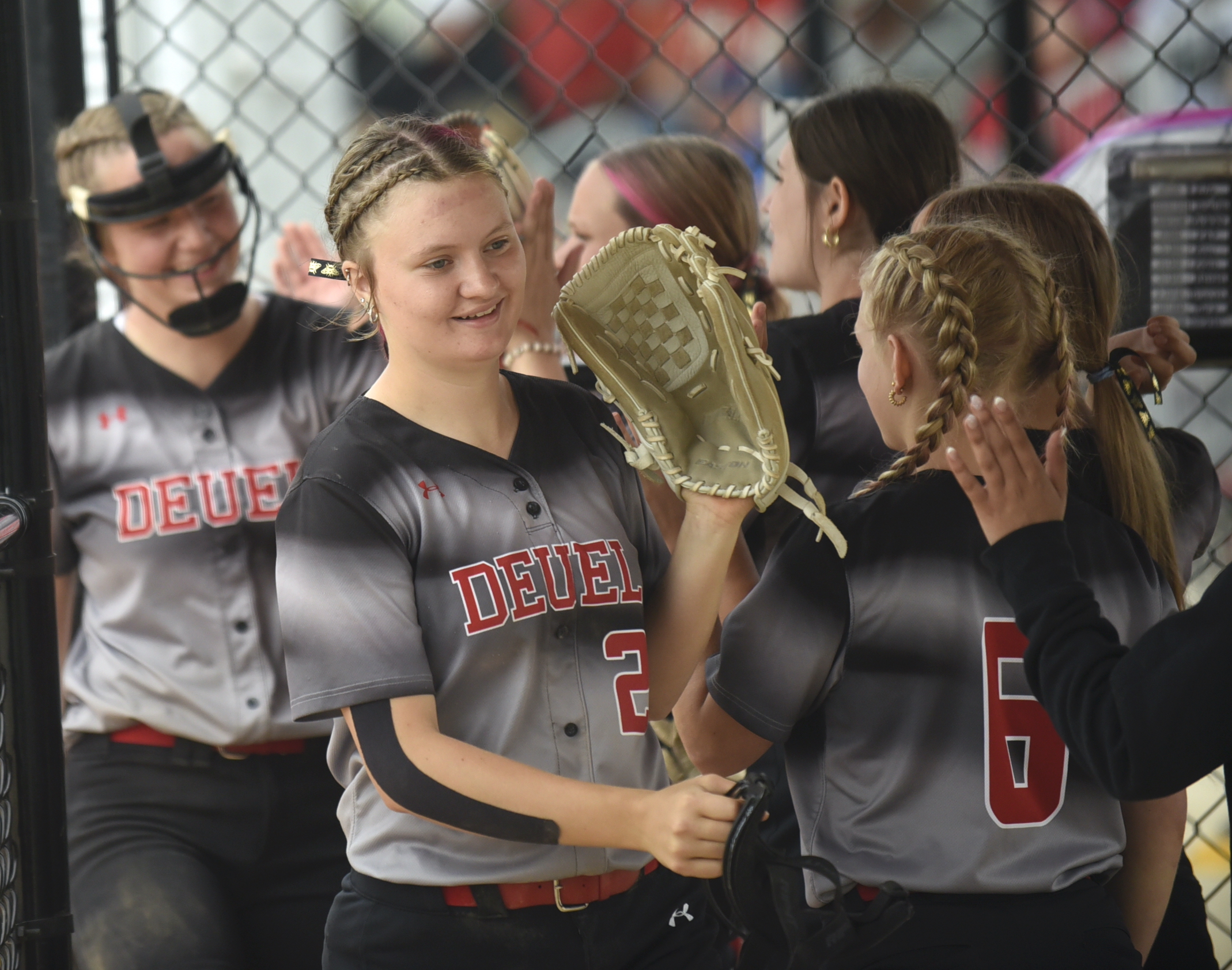 PHOTO GALLERY: State B Softball - Deuel vs Avon 
