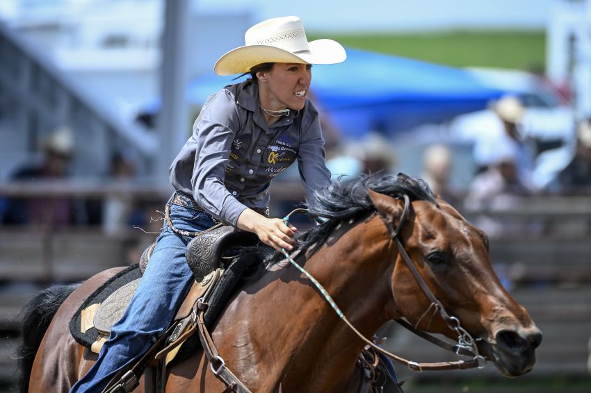 Four South Dakotans in top 10 in respective events following first go round at National High School Rodeo Finals