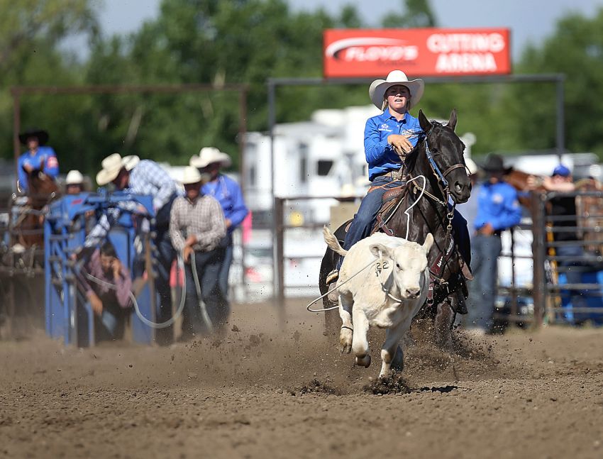 Arina Haugen of Sturgis wins All-Around Rookie Cowgirl honors at National High School Finals Rodeo 