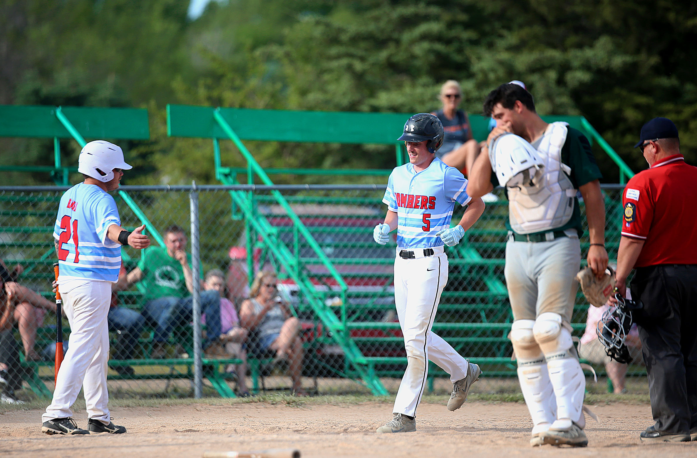 PHOTO GALLERY: Amateur Baseball - Burke Bombers at Colome Chaos 