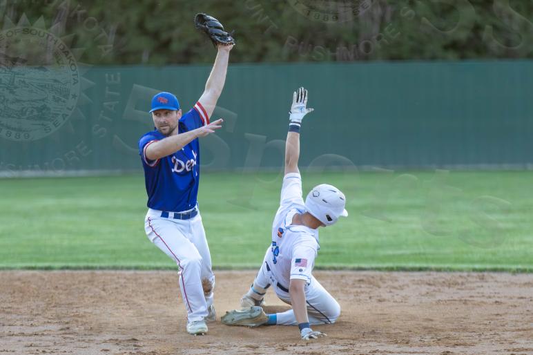 PHOTO GALLERY: Amateur Baseball - Dell Rapids PBR at Flandreau Blue Teal