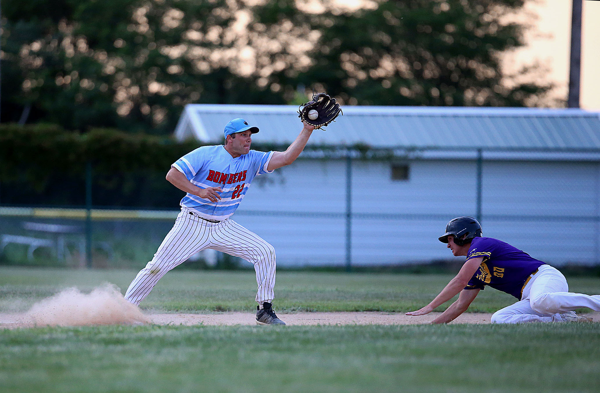 PHOTO GALLERY: Amateur Baseball - Plankinton Bankers at Burke Bombers 