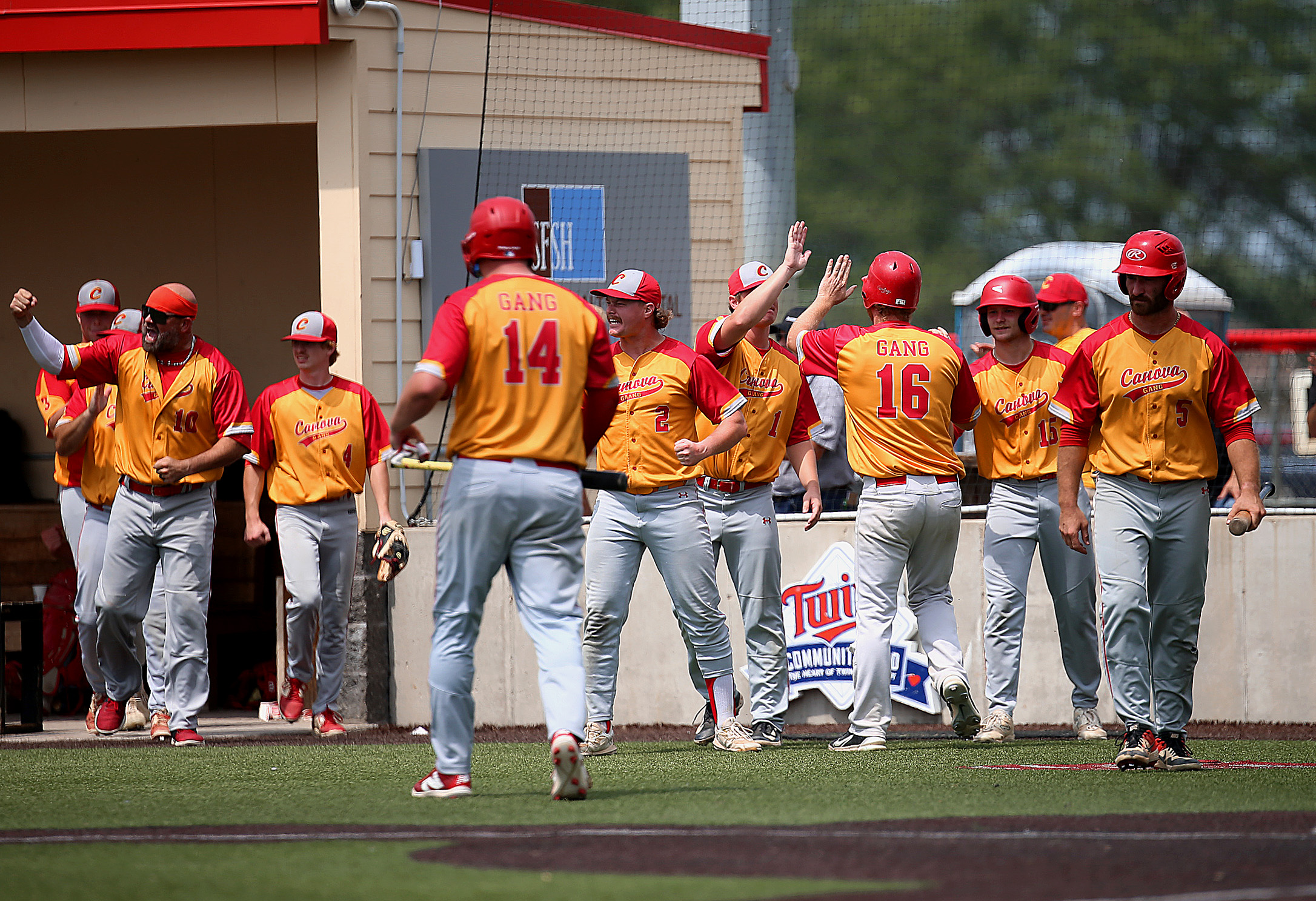 PHOTO GALLERY: State Amateur Baseball Tournament - Canova Gang vs Elk Point Colt 45s 
