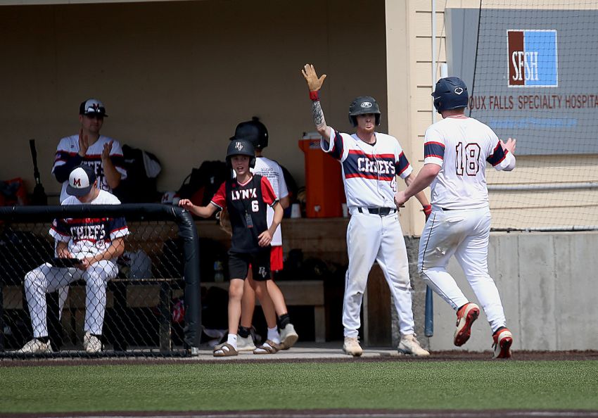 Class B state amateur baseball tournament second-round pairings