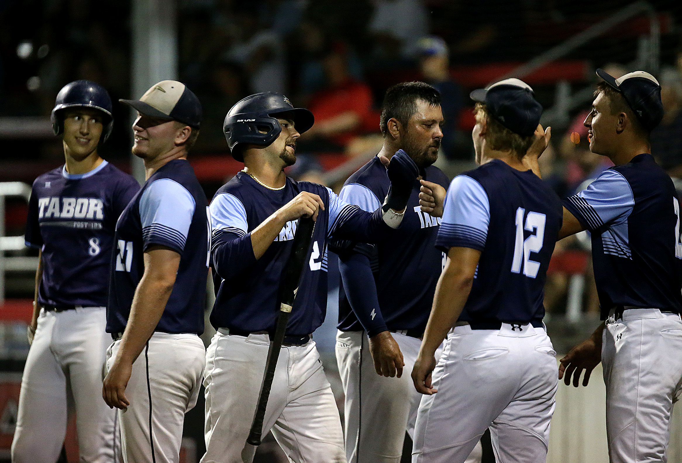PHOTO GALLERY: State Amateur Baseball Tournament - Wessington Springs Owls vs Tabor Bluebirds 