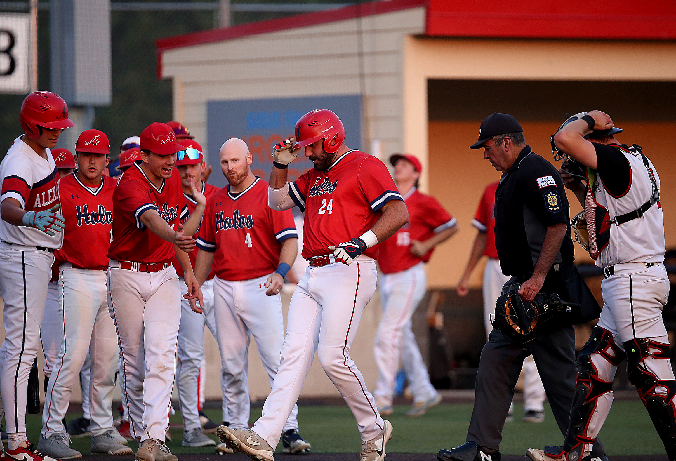 PHOTO GALLERY: State Amateur Baseball Tournament - Parkston Mudcats vs Alexandria Angels 