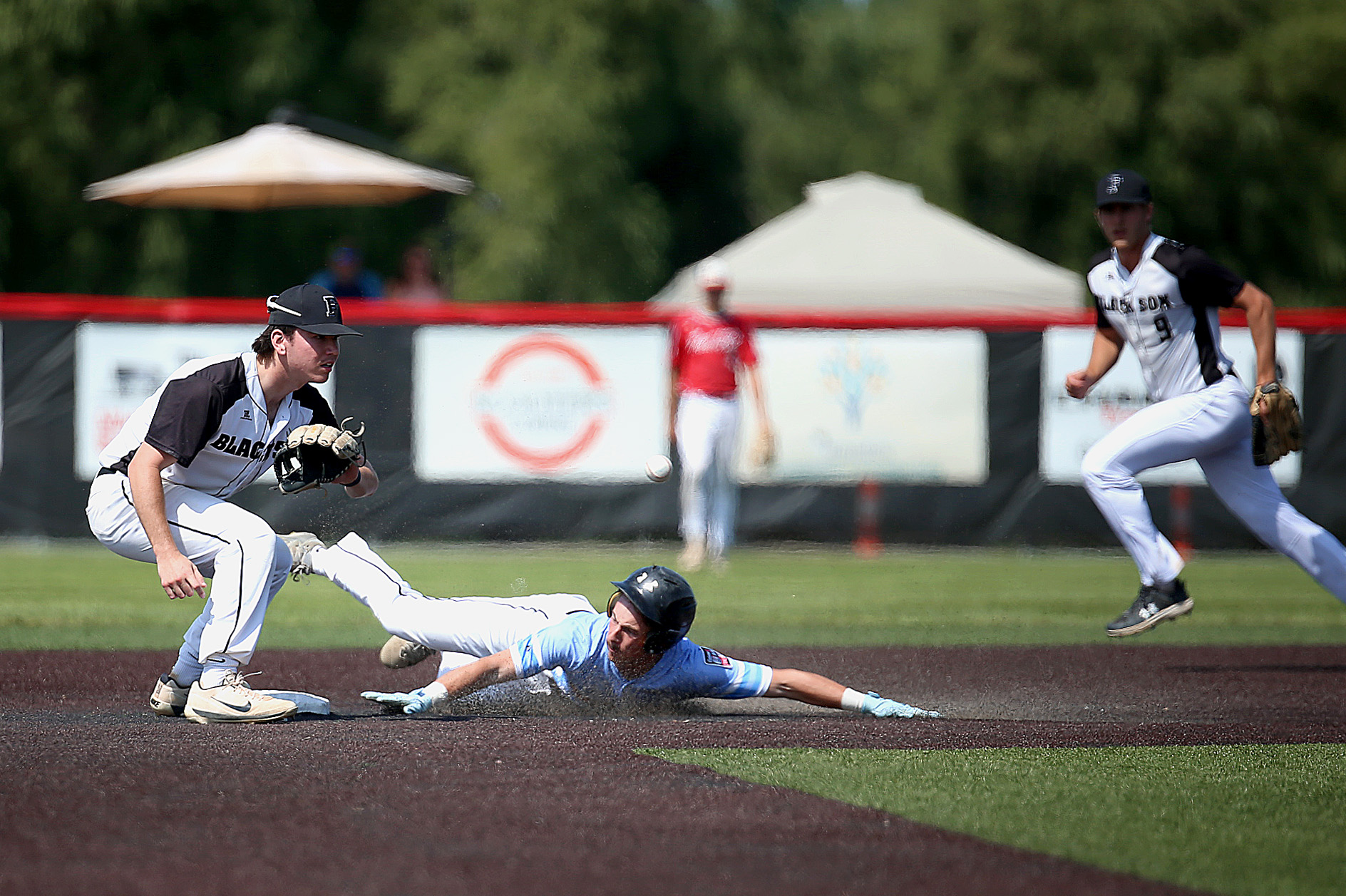 PHOTO GALLERY: State Amateur Baseball Tournament - Burke Bombers vs Freeman Black Sox 
