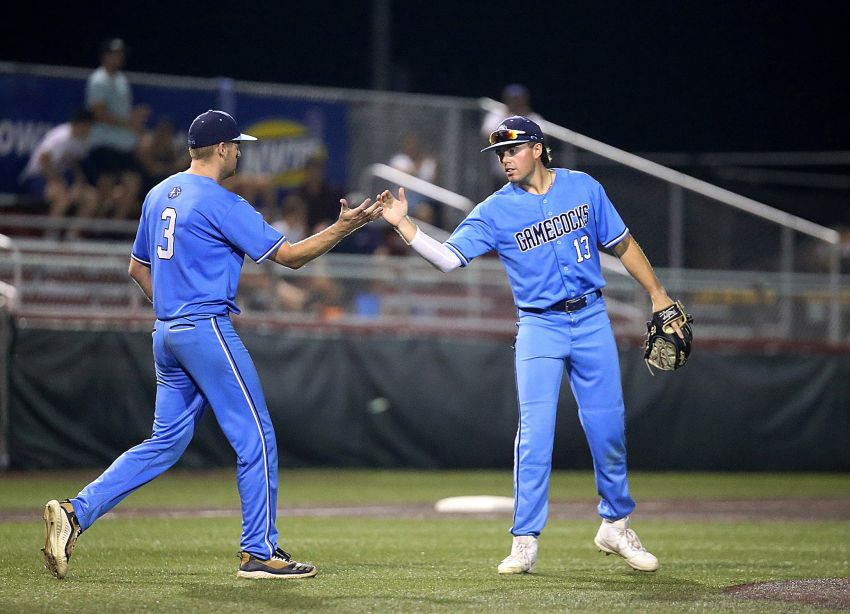 Unexpected title contenders Hartford/Humboldt Gamecocks, Parkston Devil Rays set for Class B state amateur baseball championship 