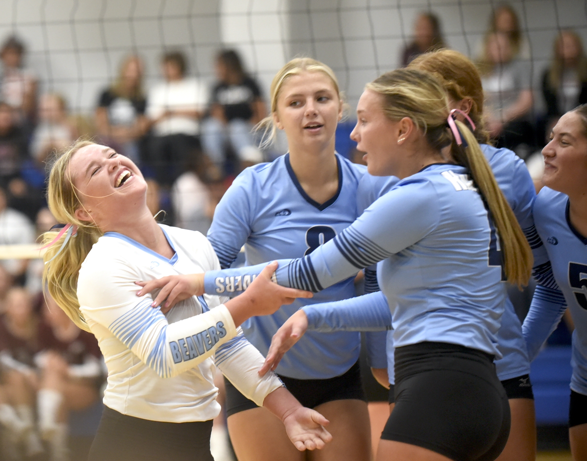 PHOTO GALLERY: HS Volleyball - Hanson vs. Parker/Marion