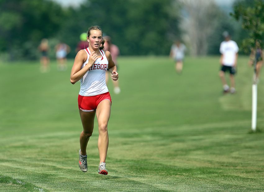 Gregory cross country teams win team titles at home invitational