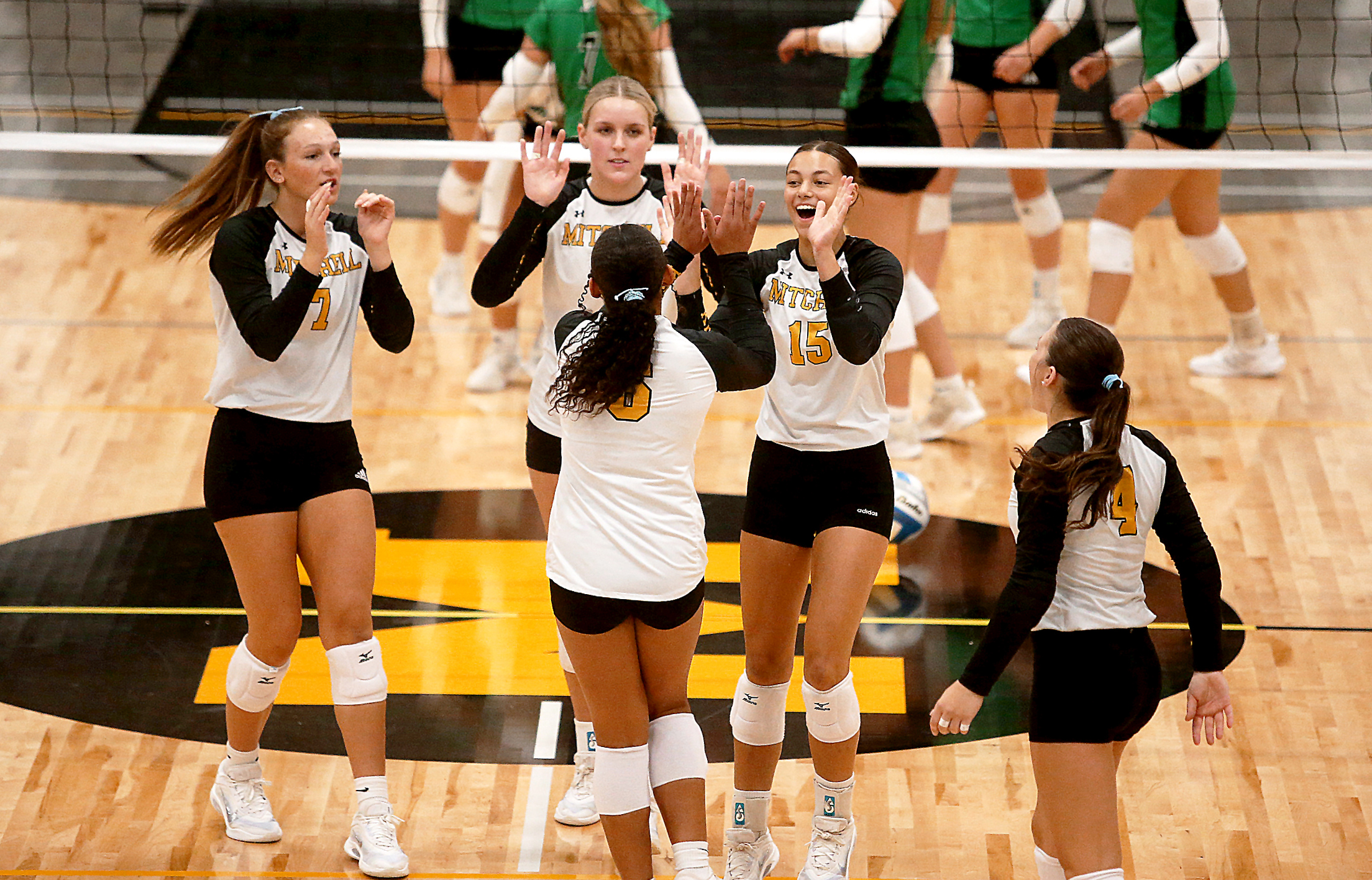 PHOTO GALLERY: HS Volleyball - Pierre at Mitchell 