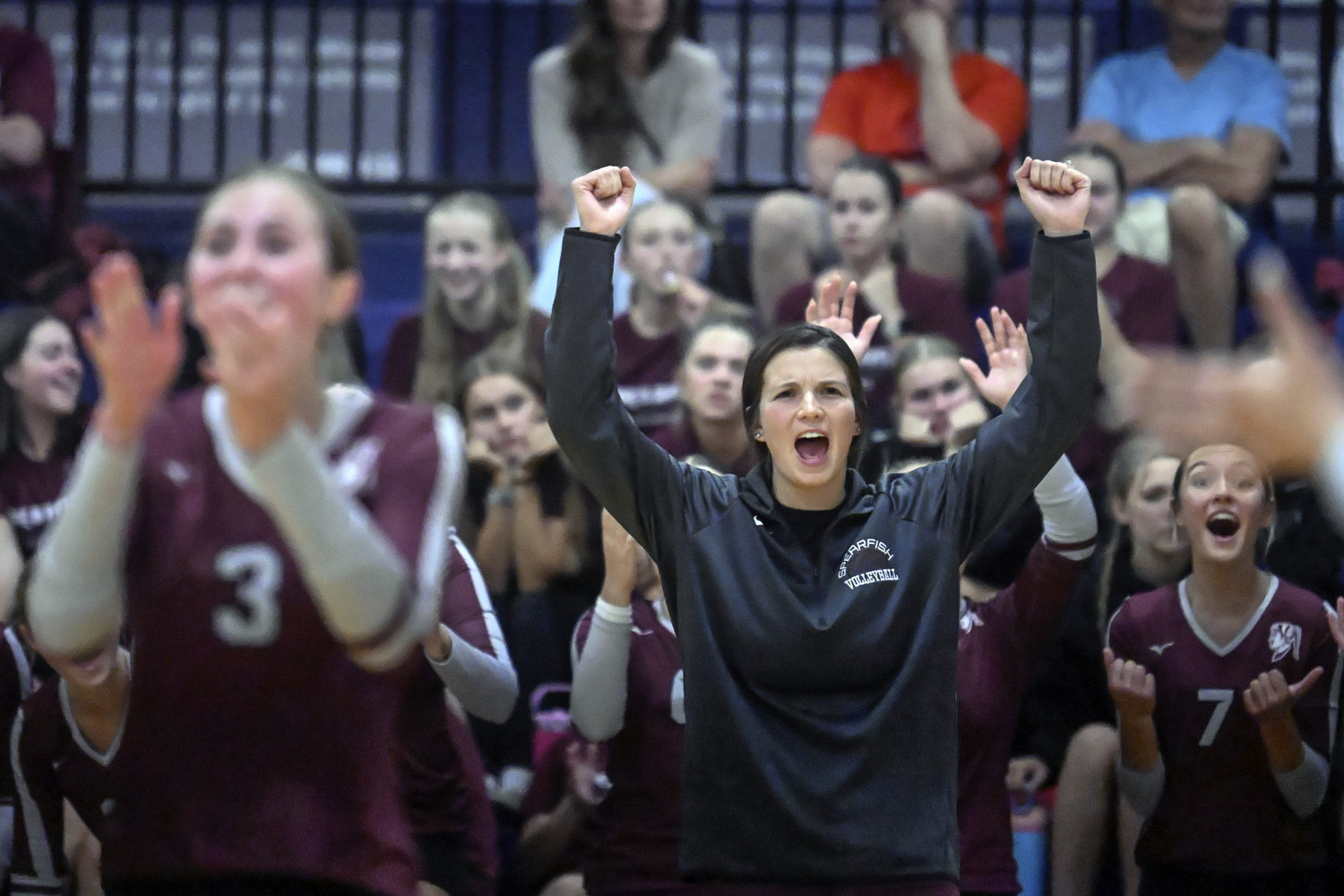 PHOTO GALLERY: Spearfish volleyball at Rapid City Christian