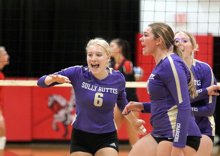 Class B Region Volleyball Pairings Set