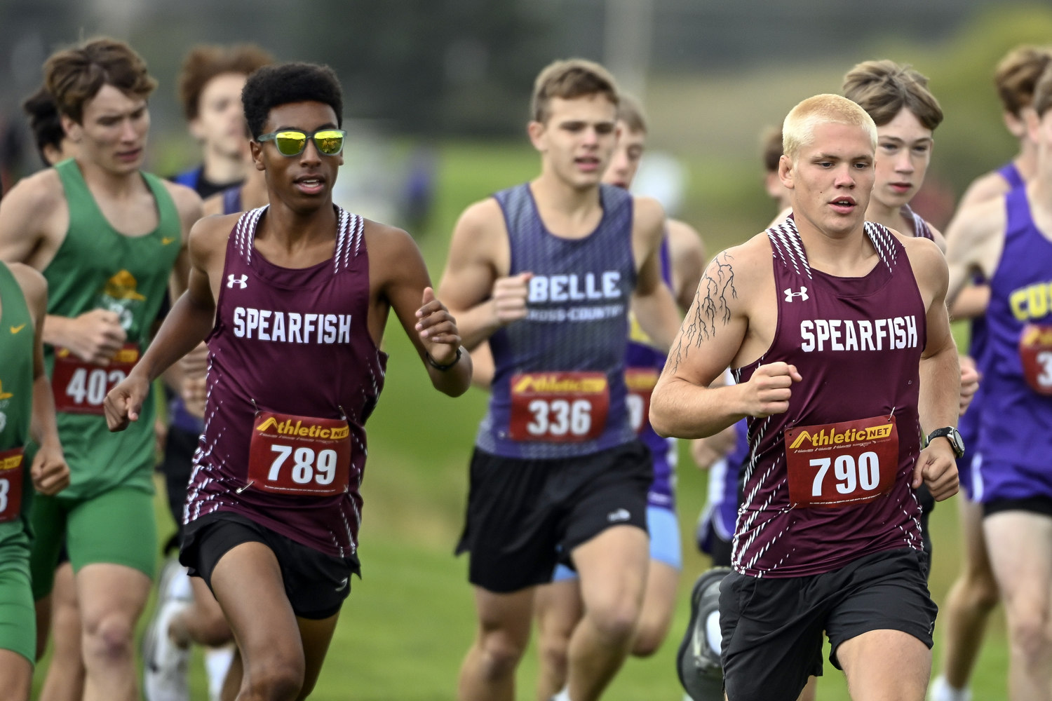 PHOTO GALLERY: Action from the boys' race at Eldon Knudson Invitational in Custer