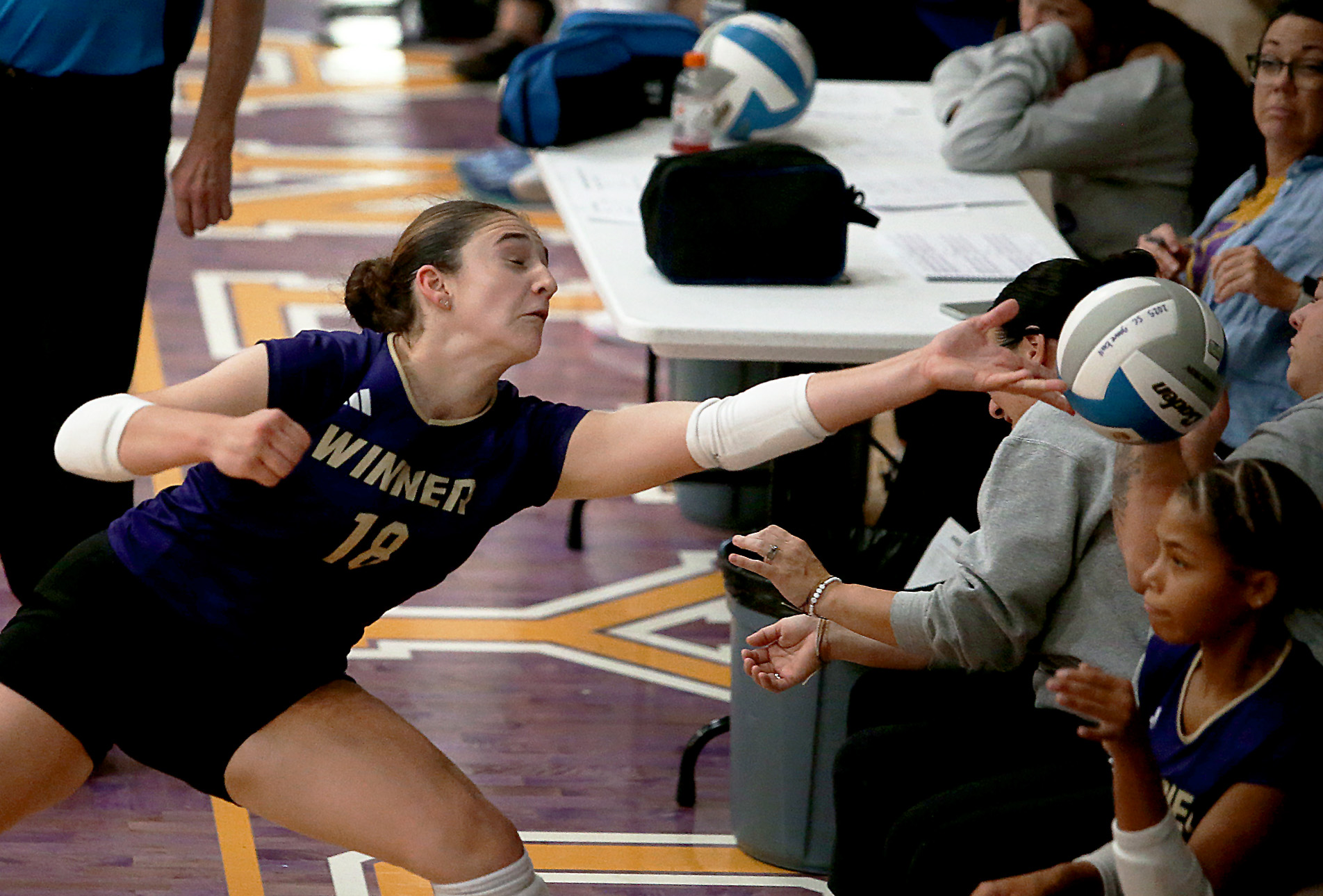 PHOTO GALLERY: Big Dakota Conference Volleyball Tourney - Winner vs Todd County 