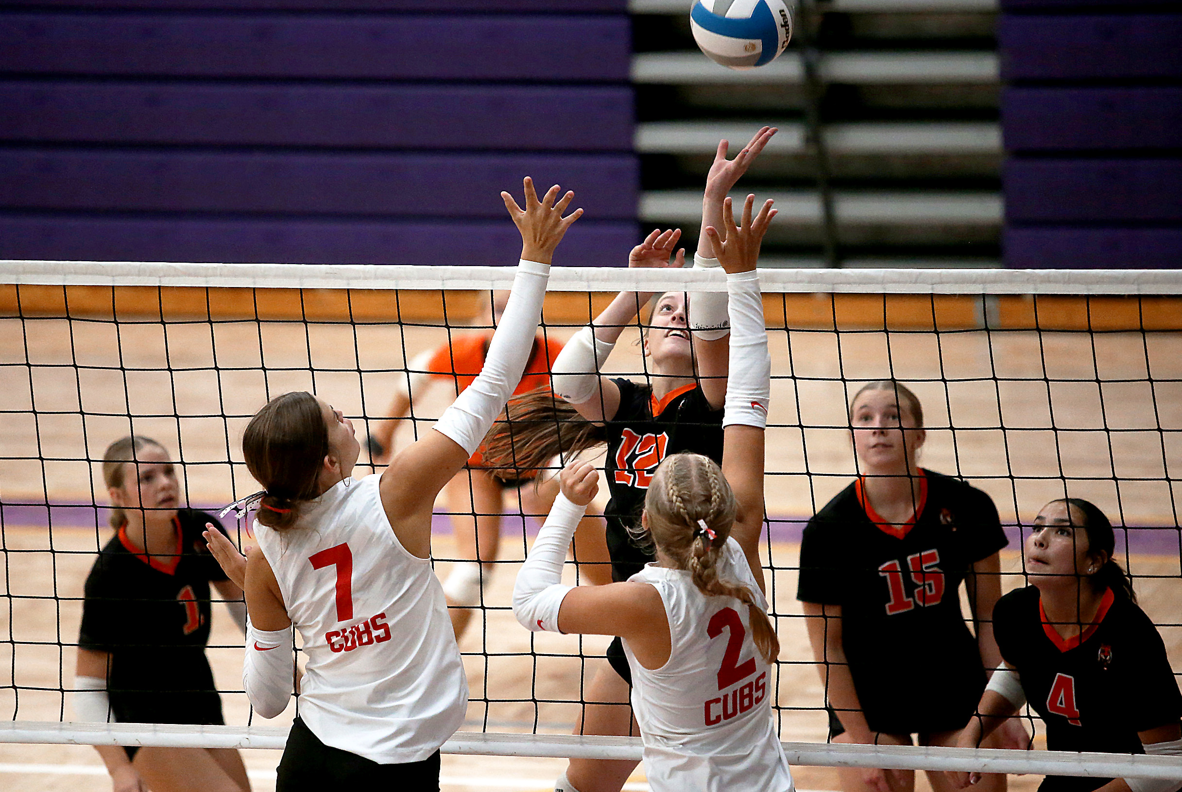 PHOTO GALLERY: Big Dakota Conference Volleyball Tourney - Chamberlain vs Mobridge-Pollock 