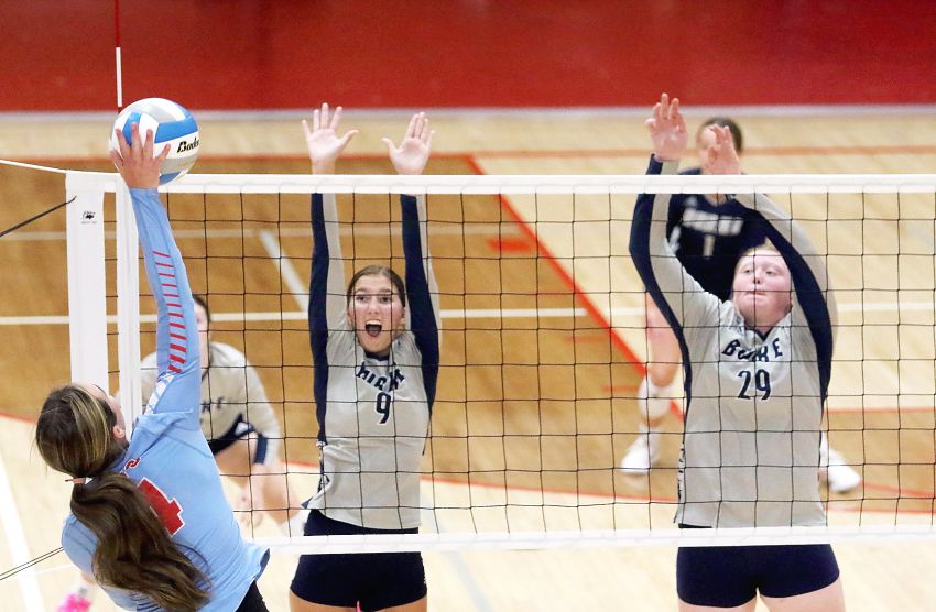 Sept. 21 Volleyball Roundup - Burke outlasts Bon Homme in five-set match 